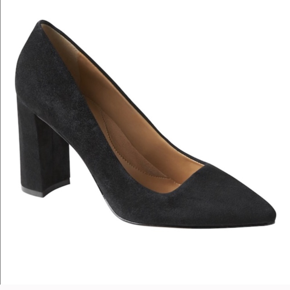 Banana Republic Madison 12 Hour Block Heel Pumps